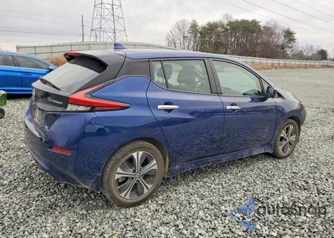 2021 Nissan Leaf Sv Plus z USA, uszkodzony, nr VIN 1N4BZ1CV8MC553081